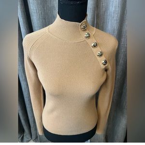Zara Tan Sweater Size large
